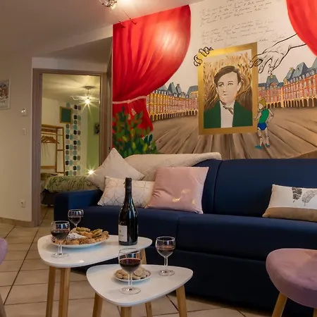Apartamento Superlogis Ardennes - Les Songes Du Poete - Logement Grand Confort - 2 Chambres 6 Personnes Charleville-Mézières